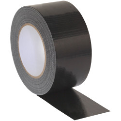 Sealey DTB75 Duct Tape 75mm x 50m - Black