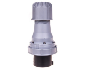 Wtyczka przenośna 125A 4P 500V czarna IP67 POWER TWIST 044-7