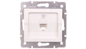 Logi Gniazdo Telefoniczne Pojedyncze (Rj11) Białe 021370002 25106