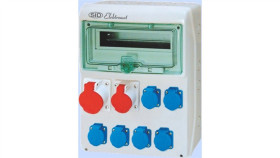 Rozdzielnica Rss-04 Okienko 12 Modułów Okablowana 1X32a 3P+N+Z 400V, 1X16a...