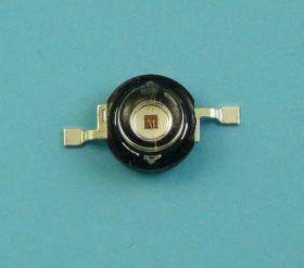 EMITER 1W RED 2,2V/0,35A 110° 45lm