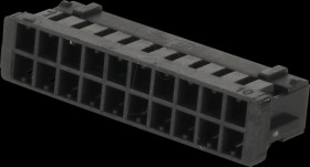 906-2-020-X-BS0A10 Crimp socket - 20-pin