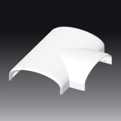 Pokrywa odgałęźna dla kanałów LE 60 biała 8764_HB