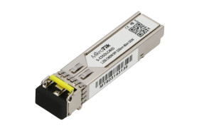 Moduł SFP CWDM, 1,25Gb/s, 1550nm, 2x LC, 40km, DDM, Jednomodowy MikroTik S-C55DLC40D