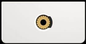 7456000411 Konnect design click audio jack 3.5 mm soldered connection