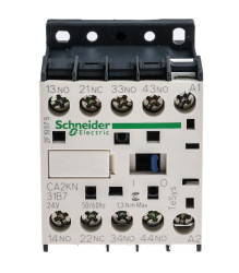 Stycznik Schneider Electric 10 A 3NO + 1NC Montaż na szynie DIN Śruba CA2KN31B7