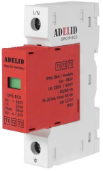 Ogranicznik przepięć T1+T2+T3 1P 1,2kV 8kA OPX-1P-B+C+D