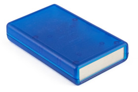 Obudowa urządzeń elektronicznych ABS wysokość zew: 21 mm szerokość zew: 66 mm długość zew: 112 mm 112 x 66 x 21mm