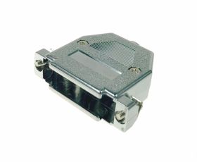 Obudowa na wtyk/gniazdo DB25 - srebrna