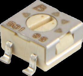 3314G-1-501E Precision potentiometer, trimmer, SMD, vertical, 0.5 kOhm