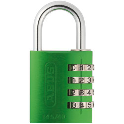 ABUS 49531 145/40 40mm Aluminium Combination Padlock Green