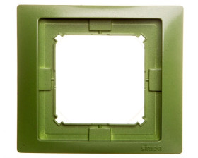 Simon Basic Neos Ramka pojedyncza IP44 miętowy BMRC1B/032