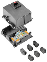 Weidmüller 8000028513 Skrzynka rozdzielcza FP BOX ON/OFF16A FUSE R, 41 A, 1 szt.