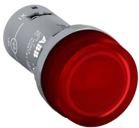 Lampka kompaktowa z diodą LED 22mm 24V AC/DC czerwona CL2-502R 1SFA619403R5021