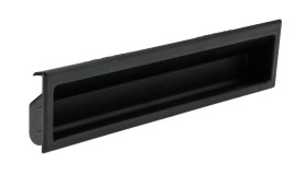 Uchwyt Poliamid szerokość: 36.5mm RS PRO długość: 131.3mm Czarny Czarny lakier