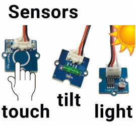 Sensor pack for Ohbot