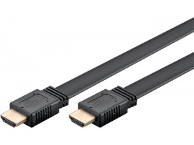 Kabel HDMI / HDMI 3m 2.0 4K@60Hz (płaski)
