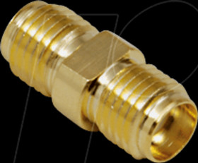 0409073 SMA socket to SMA socket adapter