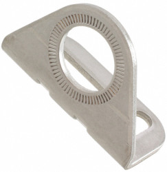 Mounting bracket, stainless steel for CY-100 series cylindrical photo electric sensor, MS-CY1-1