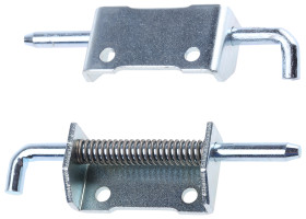 Zawias zatrzaskowy Stal długość 82mm Zawias zatrzaskowy szerokość 21mm Sprężyna