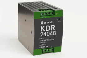 Zasilacz impulsowy KDR 48048 230/ 48VDC 10A 480W na szynę DIN, Uzas: 90-264VACVAC, Ta70, 17000-1820