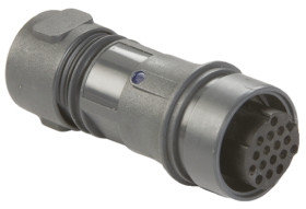 Złącze wielostykowe przemysłowe 16-pinowe Montaż na kablu Gniazdo Bulgin