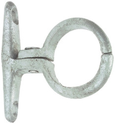 Zacisk rurowy, galwanizowany, Żelazo 11/2in, Georg Fischer