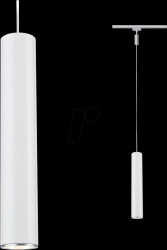 96958 URail pendant light Catalejo, GU10, max. 10 W, dimmable, chrome/