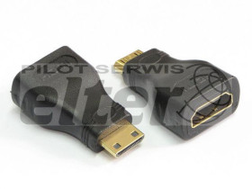 Gniazdo HDMI - wtyk miniHDMI przejściówka
