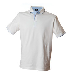 RODI MAN WHITE POLO IN JERSEY