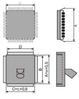 GRQ365/JP Grot do lutownicy XYTRONIC [203365] 14x14mm