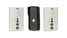 Eura Adp-11A3 Domofon Głośnomówiący, Bezsłuchawkowy, Dwie Słuchawki