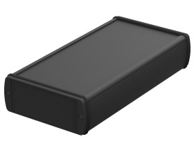 Obudowa ogólnego użytku Aluminium szerokość zew. 42 mm długość zew. 108 mm wys. zew. 42 mm Bopla IP65 Czarny