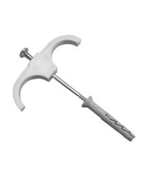 Obejma podwójna z kołkiem rozporowym 14-25mm H.7335 /100szt./