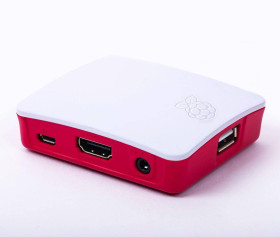 Obudowa SBC Raspberry Pi® RASPBERRY PI3A+ CASE czerwony, biały