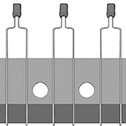 Termistor NTC 47kΩ NTC 1005 Murata +125°C