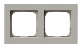 SONATA Ramka podwójna kaszmir R-2R/82