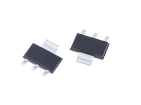 MOSFET N-kanałowy 350 mA SOT-223 240 V SMD Pojedynczy 1.8 W 20 omów
