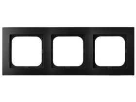 AS Ramka 3 potrójna czarny metalik R-3G/33 OSPEL