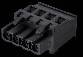 31314104 Plug-in connection terminal, 4-pin, spacing 5 mm