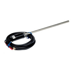 SONDA PT100 -45 - 420oC 3-PIN SONDA 20cm PRZEWÓD 1m Rezystancyjna sonda temperatury z przewodem