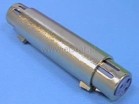 Adapter gniazdo - gniazdo XLR