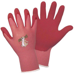 L&#x2B;D 14911-4 PICCO Children&#x27;s Glove Nylon Latex Kids Size 4