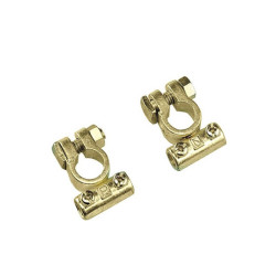 Klemy na akumulator 2szt zestaw rozmiar STANDARD LAMPA