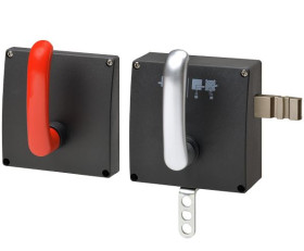 Actuator for D41G, with door handle, lef