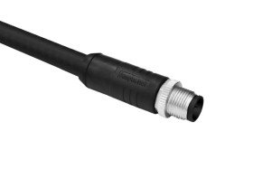 Kabel do siłownika/czujnika ze złączem Złącze M12 liczba rdzeni 8 długość 10000m Rodzaj A Męskie