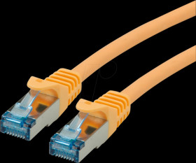 21152826 Patch cable Cat.6a S/FTP PiMF yellow 7.5m