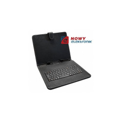 Etui na Tablet 9,7" z klawiaturą mini USB i micro USB uniwersal
