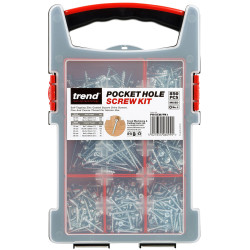 Trend PH/SCW/PK1 Pocket Hole Screw Selection, 850 Piece
