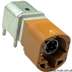 D4S2UG-400A5-M Right Angle Plug Housing to PCB Pastel Orange THT ROSENBERGE